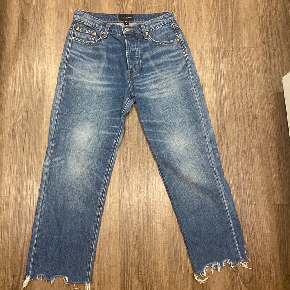 Lucky Brand 90s Loose Crop Jeans size 4/27
